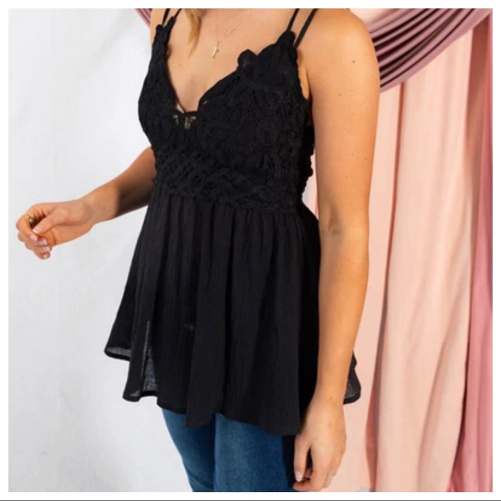 #16 Most Fabulous Crochet Boho Chic Lace Camisole - Picture 3 of 4